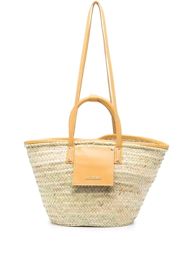 Jacquemus Le Panier Soli 手提包 In Yellow