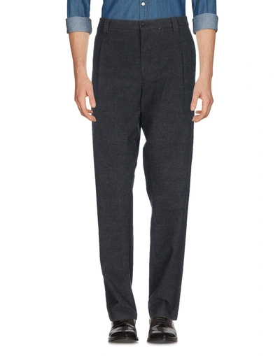 Ps By Paul Smith Casual Pants In Steel Grey