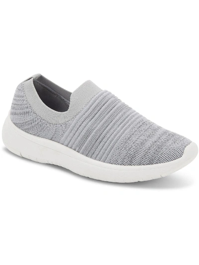 Aqua College Kamila Womens Knit Slip On Athletic And Training Shoes In Grey