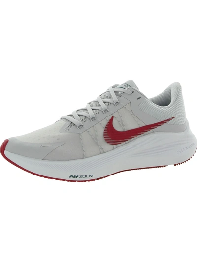 Nike Womens Fitness Workout Running Shoes In White
