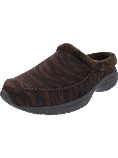 Easy Spirit Traveltime Womens Slip On Walking Slide Slippers In Multi