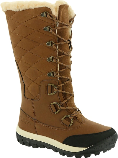 Bearpaw Isabella Womens Wool Waterproof Snow Boots In Multi