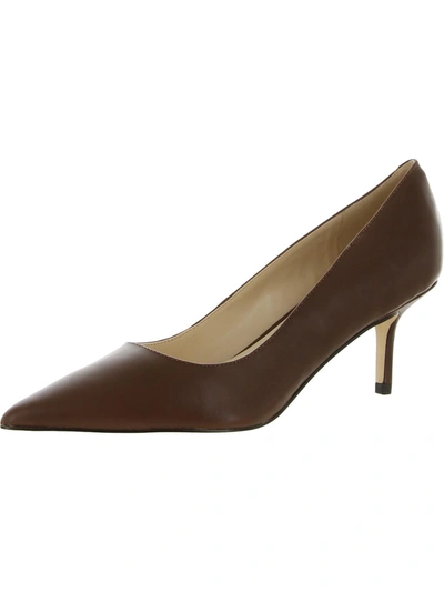 Nine West Arlene Womens Pointed Toe Slip On Pumps In Multi