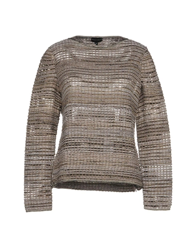 Giorgio Armani Sweater In Grey