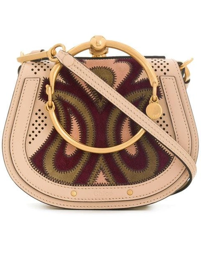 Chloé Small Nile Bracelet Bag In Neutrals