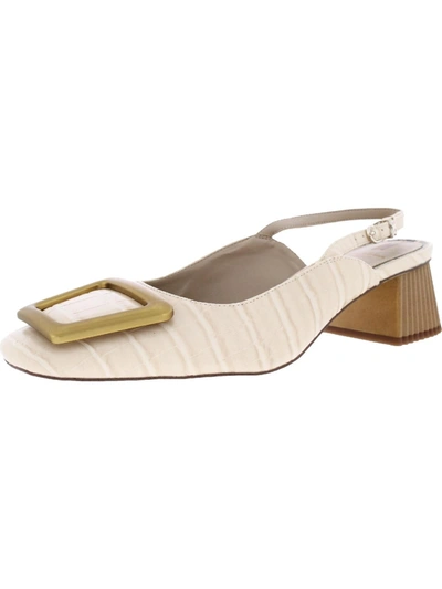 Sam Edelman Tanessa Womens Square Toe Block Heels In Multi