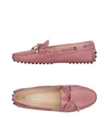 Tod's Loafers In Mauve