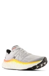 New Balance Fresh Foam X More V4 Sneaker In Grey/orange