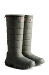 Hunter Intrepid Knee High Snow Boot In Urban Grey