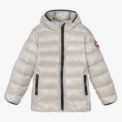 Canada Goose Silver Packable Down Jacket