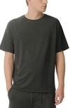 Cozy Earth Ultrasoft Raglan T-shirt In Charcoal