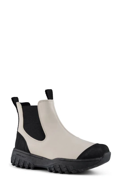 Woden Magda Track Waterproof Boot In 798 Oat Meal