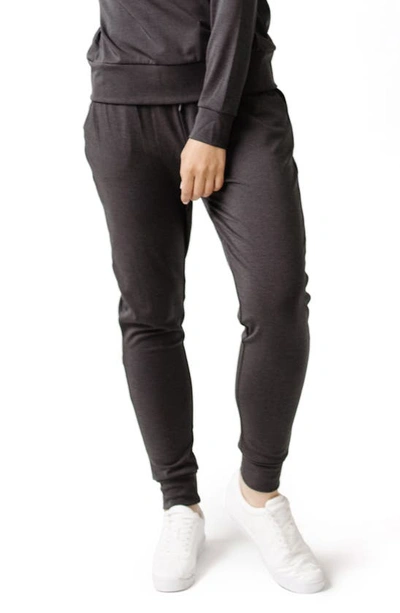 Cozy Earth Jogger Sweatpants In Charcoal