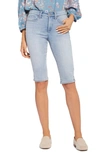 Nydj Capri Denim Bermuda Shorts In Afterglow