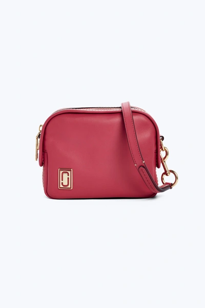 Marc Jacobs The Mini Squeeze Leather Crossbody Bag - Purple In Cayenne Pepper/gold