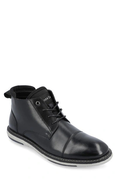 Vance Co. Redford Lace-up Chukka Boot In Black
