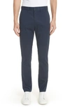 Norse Projects Aros Slim Fit Stretch Twill Pants In Dark Navy