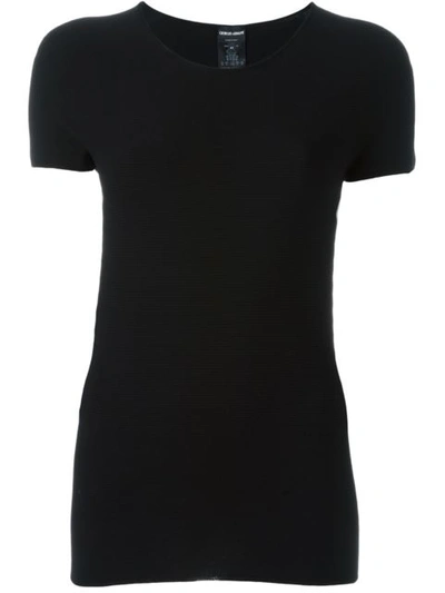 Giorgio Armani Fitted T-shirt | ModeSens