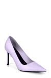 Via Spiga Women's Nikole Leather Pointed Toe High Heel Pumps In Lilac Leather