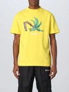 Palm Angels T-shirt  Men Color Yellow