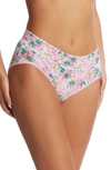 Hanky Panky Floral Print Lace Briefs In Hello Spring