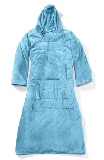 Ella Jayne Home Weighted Anti-anxiety Wearable Blanket In Light Blue