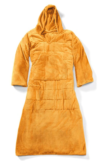 Ella Jayne Home Weighted Anti-anxiety Wearable Blanket In Yellow