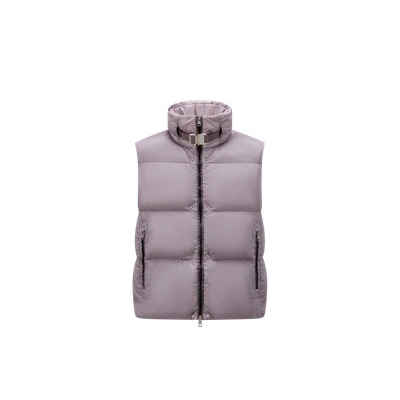 Moncler Genius Islote Down Gilet Purple Size 2