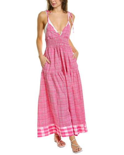 Solid & Striped The Melody Maxi Dress In Pink