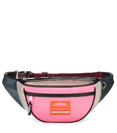 Marc Jacobs Sport Colorblock Fanny Pack - Coral In Pink
