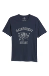 Rainforest Soft Washed Graphic T-shirt In Navy