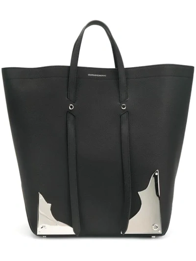 Calvin Klein 205w39nyc Western Tote Bag In Black