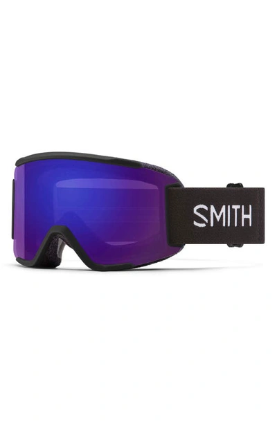 Smith Squad 180mm Chromapop™ Snow Goggles In Black / Violet Mirror