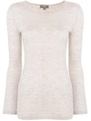 N•peal Fine Cashmere Sweater In Neutrals