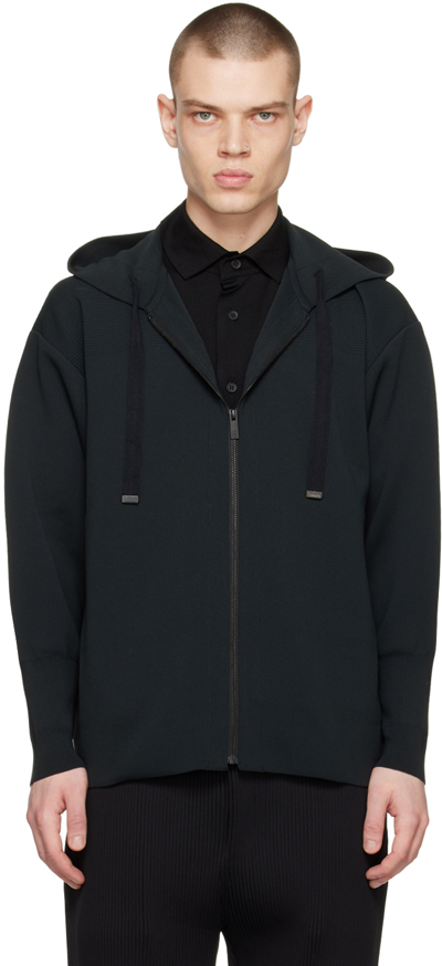 Cfcl Drawstring-hood Detail Jacket In Black