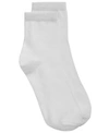 Hue Women's Super-soft Cropped Socks In White