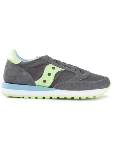 Saucony ”jazz Original” Trainers In Charcoal Green
