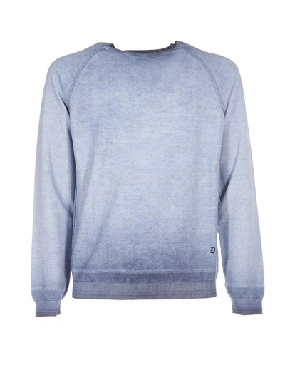 Dondup Classic Sweatshirt In Light Blue