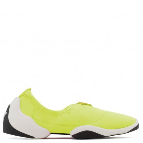 Giuseppe Zanotti - Saturated Yellow Slip On Sneaker With Logo Light ...