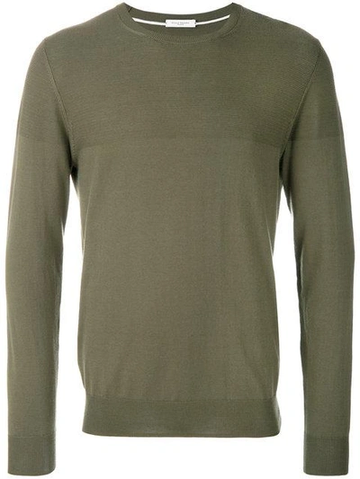 Paolo Pecora Crew Neck Sweater In Green