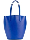 Alexander Mcqueen Bucket Tote - Blue