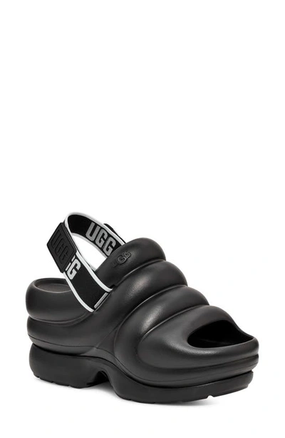 Ugg Shoes Black Ugg Oh Yeah Slides Ugg Oh Yeah Sandals In Black