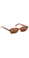 Le Specs Pilferer Sunglasses In Tort / Brown Mono