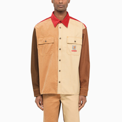 Carhartt Wip X Marni Marni X Carhartt Wip Brown/beige Shirt