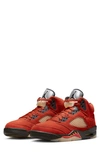Jordan Air  5 Retro Sneaker In Orange