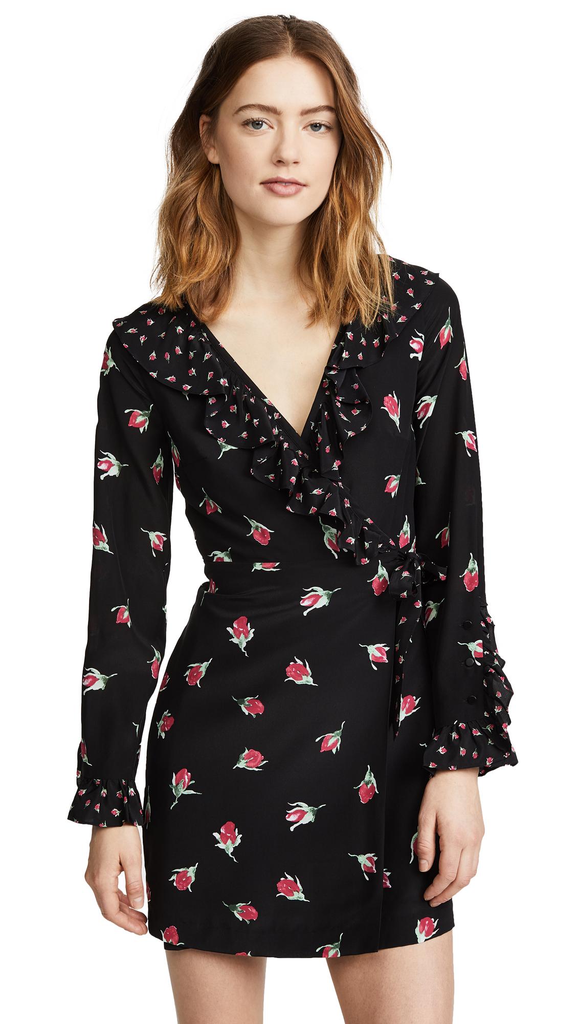 club monaco wrap dress