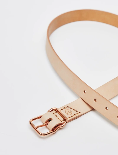 Ag Noah Belt In Natural/copper