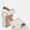 Journee Collection Women's Tru Comfort Foam Akeely Sandals In White