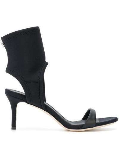 Giuseppe Zanotti Agnes Neoprene Sandals In Black