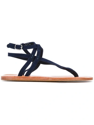 Ndc Toe Thong Sandals In Indaco